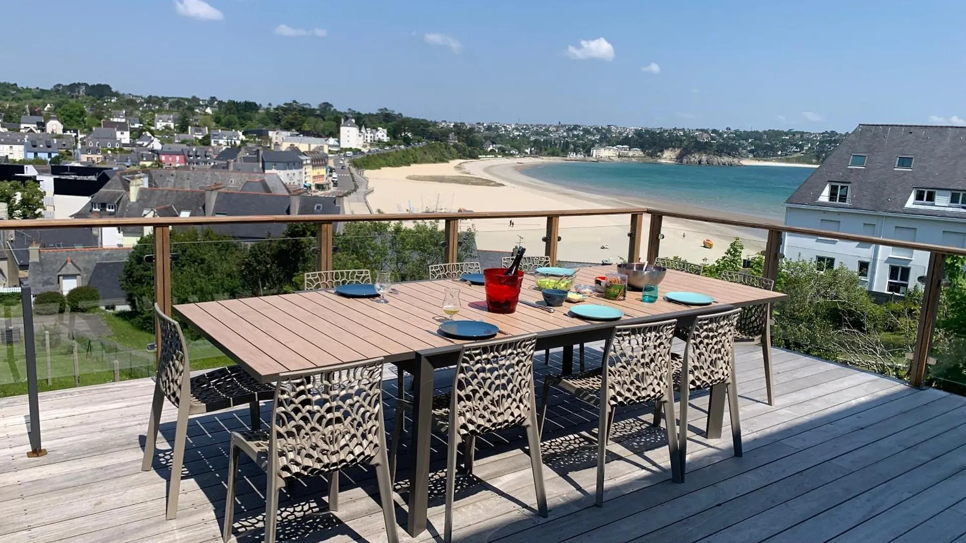 Maison Spacieuse Morgat Vue Mer Imprenable 5 Chambres, Terrasse Xxl Crozon