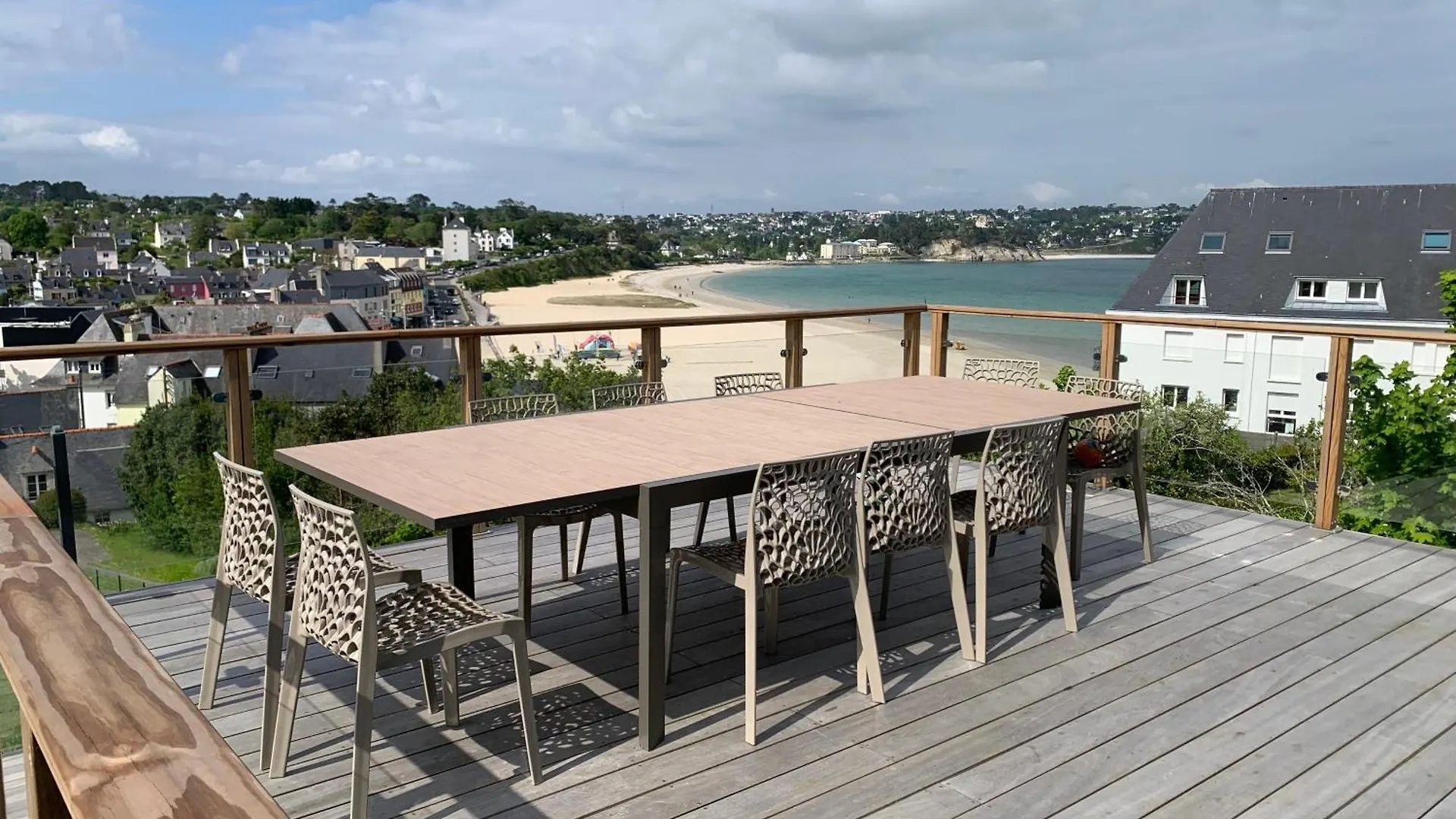Maison Spacieuse Morgat Vue Mer Imprenable 5 Chambres, Terrasse Xxl Crozon
